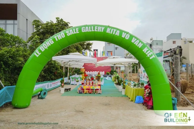 Không gian lễ động thổ Sales Gallery KITA Võ Văn Kiệt do Sài Gòn Light Event triển khai.