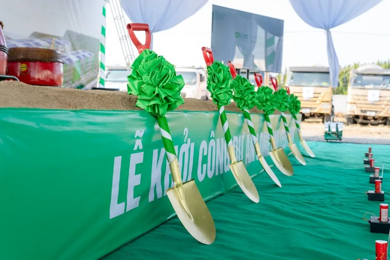 Bộ nghi thức xúc cát lễ khởi công do Sài Gòn Light Event triển khai cho các dự án doanh nghiệp.