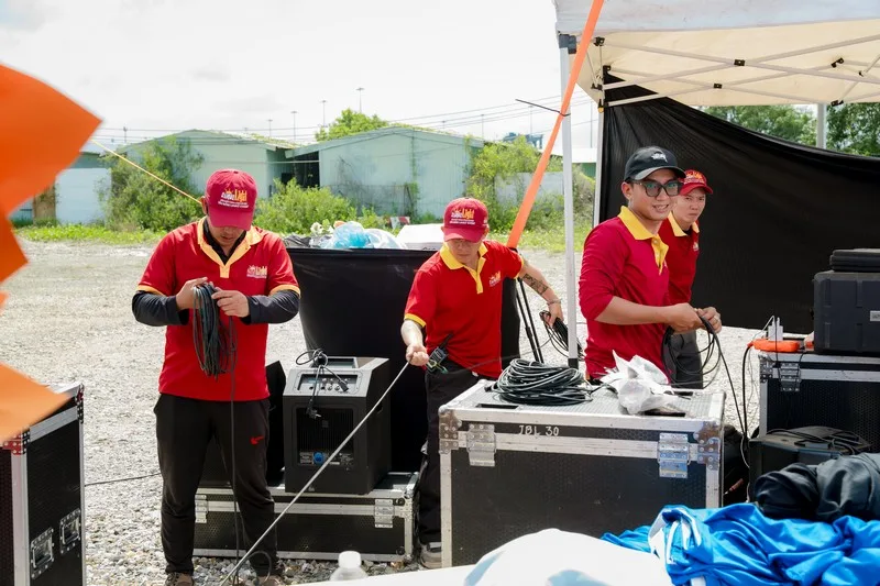 Sài Gòn Light Event có kinh nghiệm tổ chức sự kiện công trường, lễ khởi công, động thổ và các chương trình dự án ngoài trời.