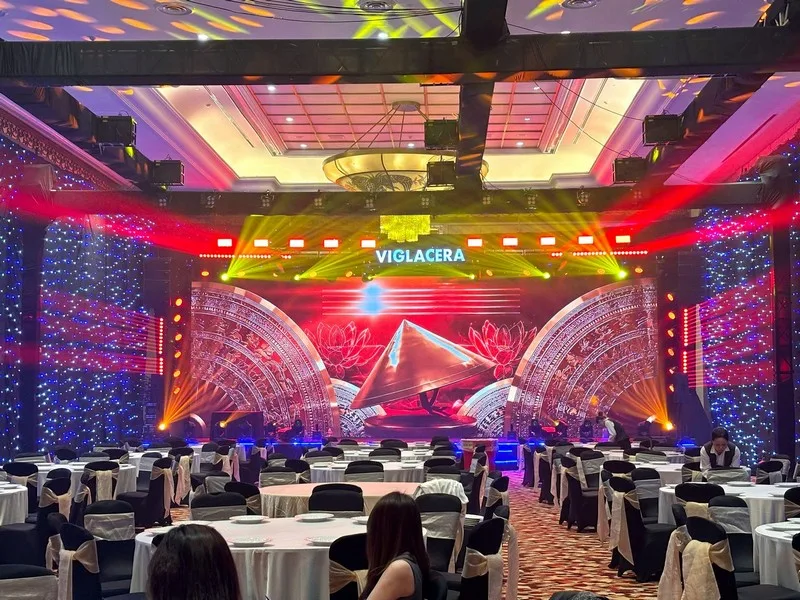 Tiết mục nghệ thuật trong Gala Dinner VIGSA 2026 tại Hồ Tràm.
